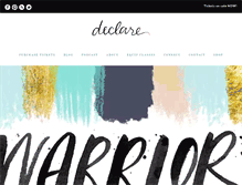 Tablet Screenshot of declareconference.com